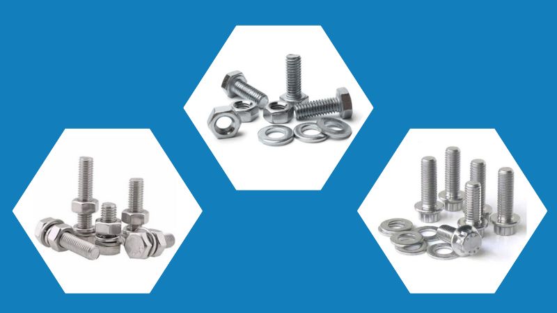 Hastelloy C22 Fasteners - High-quality Hastelloy fasteners manufactured by Sankalp Alloys
